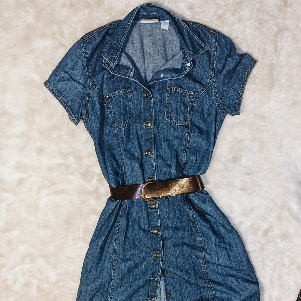 Vintage Jean Dress Liz Claiborne